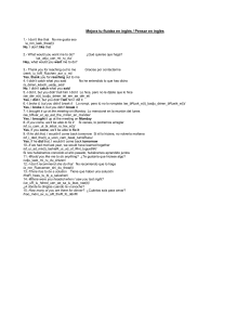 Am&eacute;liorez votre fluidit&eacute; en anglais : Phrases et traductions