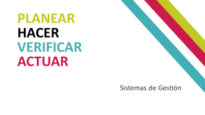 Ciclo PHVA en Sistemas de Gesti&oacute;n