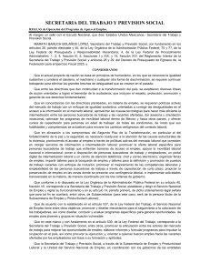 Reglas de Operaci&oacute;n Programa Apoyo Empleo 2025