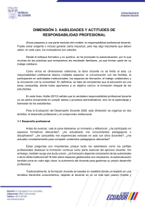Gu&iacute;a de Responsabilidad Profesional Docente