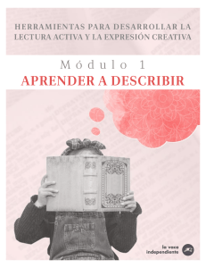 M&oacute;dulo 1: Aprender a Describir - Lectura Activa y Expresi&oacute;n Creativa