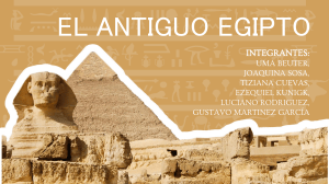 El Antiguo Egipto: Gu&iacute;a Educativa para Estudiantes