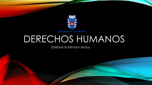 Derechos Humanos: Clasificaci&oacute;n y Protecci&oacute;n en Chile
