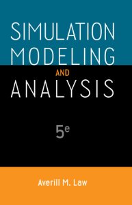 Simulation Modeling and Analysis 5th Ed. Textbook