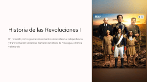 Historia de las Revoluciones I: Movimientos de Resistencia e Independencia