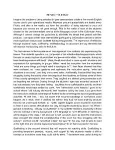 Reflective Essay on Teaching Strategies in the Colombian Army