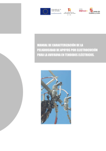 Manual de peligrosidad de apoyos el&eacute;ctricos para avifauna