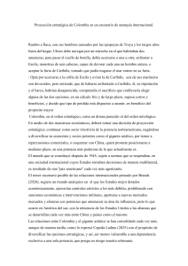 Proyecci&oacute;n estrat&eacute;gica de Colombia en anarqu&iacute;a internacional