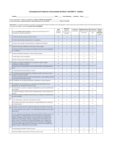 Cuestionario DSM-5 S&iacute;ntomas Transversales Adultos