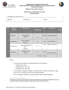 Portafolio Tercera Etapa Orientaci&oacute;n Psicol&oacute;gica UANL