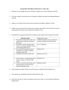 Gu&iacute;a de Estudio: Antiguo Testamento 1ro y 2do Ciclo