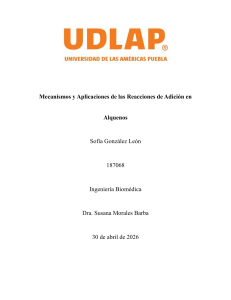 Mecanismos y Aplicaciones de las Reacciones de Adici&oacute;n en Alquenos