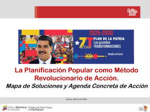 Planificaci&oacute;n Popular: M&eacute;todo Revolucionario y Mapa de Soluciones