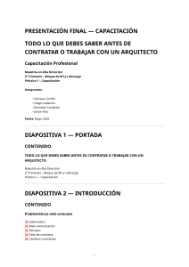 Gu&iacute;a para Contratar a un Arquitecto: Evita Errores y Sobrecostos