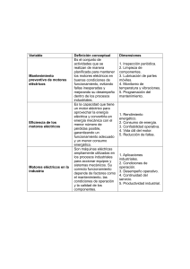Gu&iacute;a de Mantenimiento y Eficiencia de Motores El&eacute;ctricos