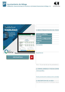 Plantilla de Plan de Negocio - Viabilidad Empresarial