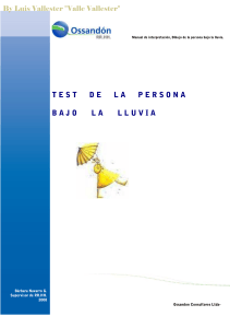Manual de interpretaci&oacute;n del test de la persona bajo la lluvia