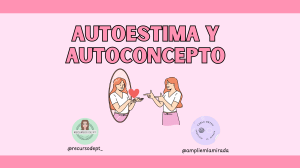 Autoestima y Autoconcepto: Recursos para Primaria y ESO