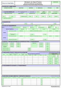 Formulario de Atenci&oacute;n de Salud M&oacute;vil - Ministerio de Salud P&uacute;blica