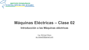 M&aacute;quinas El&eacute;ctricas - Clase 02: Introducci&oacute;n y Principios