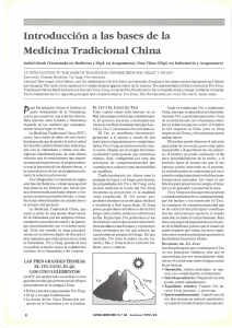 Introducci&oacute;n a las bases de la Medicina Tradicional China