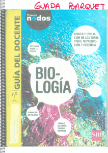 BIOLOG&Iacute;A - Proyecto Nodos