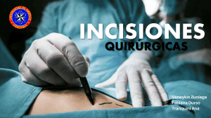 Incisiones Quir&uacute;rgicas: Tipos, Clasificaci&oacute;n y Complicaciones