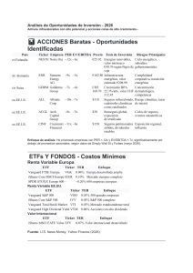 An&aacute;lisis de Oportunidades de Inversi&oacute;n 2026