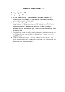 Ejercicios de &Aacute;lgebra Resueltos