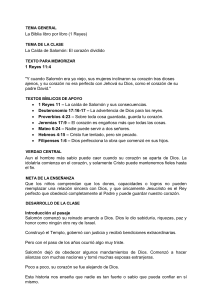 Lecci&oacute;n: La Ca&iacute;da de Salom&oacute;n - Coraz&oacute;n Dividido