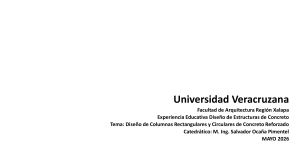Dise&ntilde;o de Columnas Rectangulares y Circulares de Concreto Reforzado