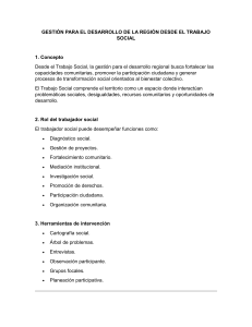 Gesti&oacute;n para el Desarrollo de la Regi&oacute;n