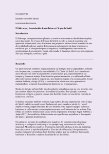 Liderazgo y resoluci&oacute;n de conflictos en Cirque du Soleil