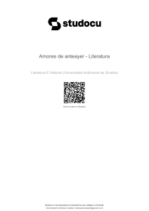 Amores de anteayer - Mario Benedetti