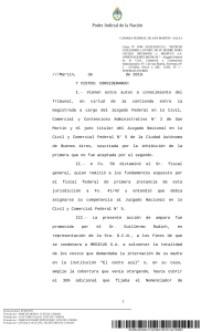 Sentencia Judicial: Rudichi vs. Medicus S.A. sobre Prestaciones M&eacute;dicas