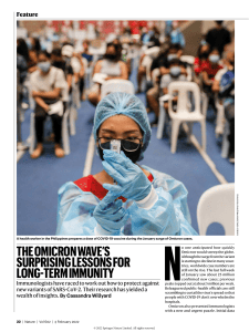 Omicron's Lessons for Long-Term Immunity