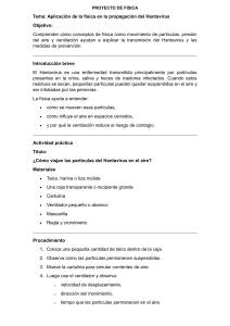 Proyecto de F&iacute;sica: Hantavirus y Movimiento de Part&iacute;culas