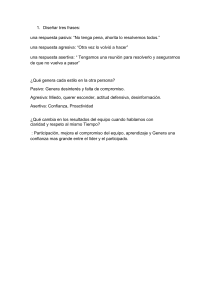 Comunicaci&oacute;n Asertiva: Ejercicios y Estilos