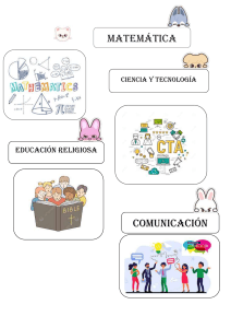 Asignaturas Escolares: Matem&aacute;ticas, Ciencia, Religi&oacute;n, Comunicaci&oacute;n