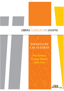 Espanto en las Alturas de Sir Arthur Conan Doyle