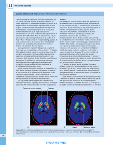 Enfermedad de Parkinson: hipocinesia y n&uacute;cleos basales