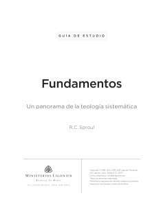 Gu&iacute;a de Estudio: Fundamentos de Teolog&iacute;a Sistem&aacute;tica