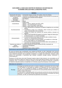 Gu&iacute;a gesti&oacute;n residuos textil econom&iacute;a circular