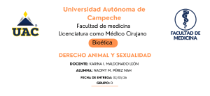 Bio&eacute;tica: Derecho Animal y Sexualidad - Universidad Aut&oacute;noma de Campeche