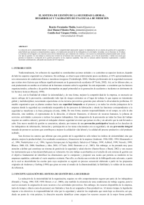 Desarrollo y validaci&oacute;n de una escala de medici&oacute;n para sistemas de gesti&oacute;n de seguridad laboral