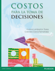 Libro de texto Costos para la toma de decisiones