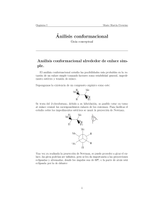 An&aacute;lisis conformacional Gu&iacute;a conceptual