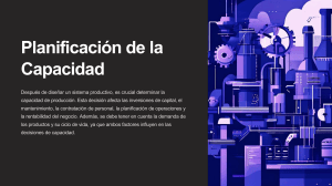 Planificaci&oacute;n de la Capacidad: Estrategias y T&aacute;cticas