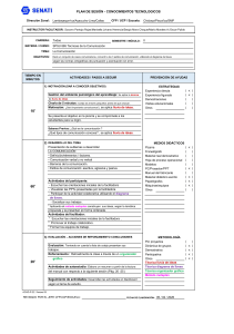 Plan de Sesi&oacute;n de T&eacute;cnicas de Comunicaci&oacute;n
