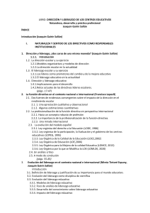 Direcci&oacute;n y Liderazgo de Centros Educativos